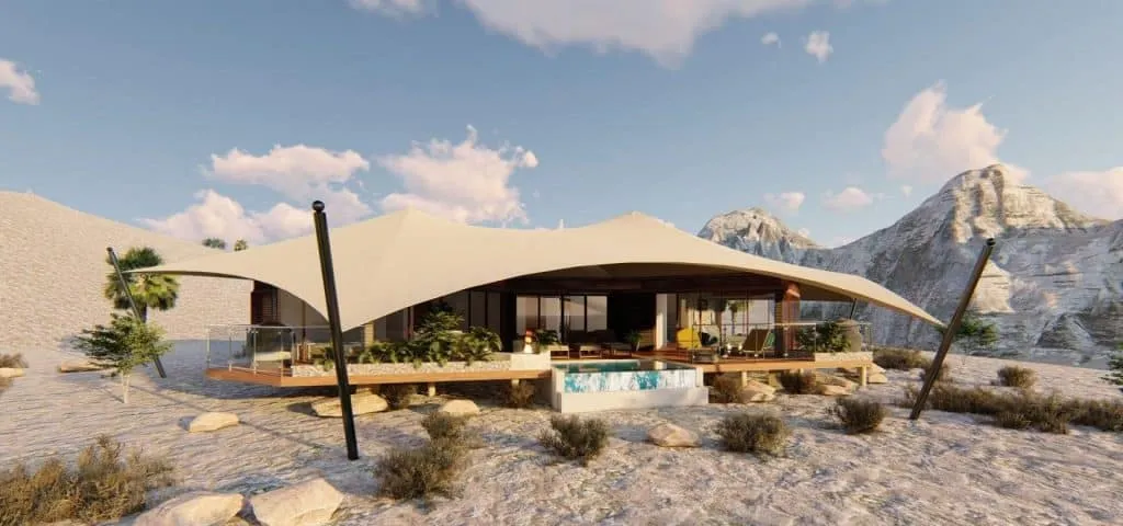 Glamping in Ras Al Khaimah atop Jebel Jais