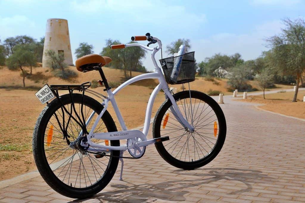 Bicycles to ride at The Ritz-Carlton, Al Wadi Desert Ras Al Khaimah