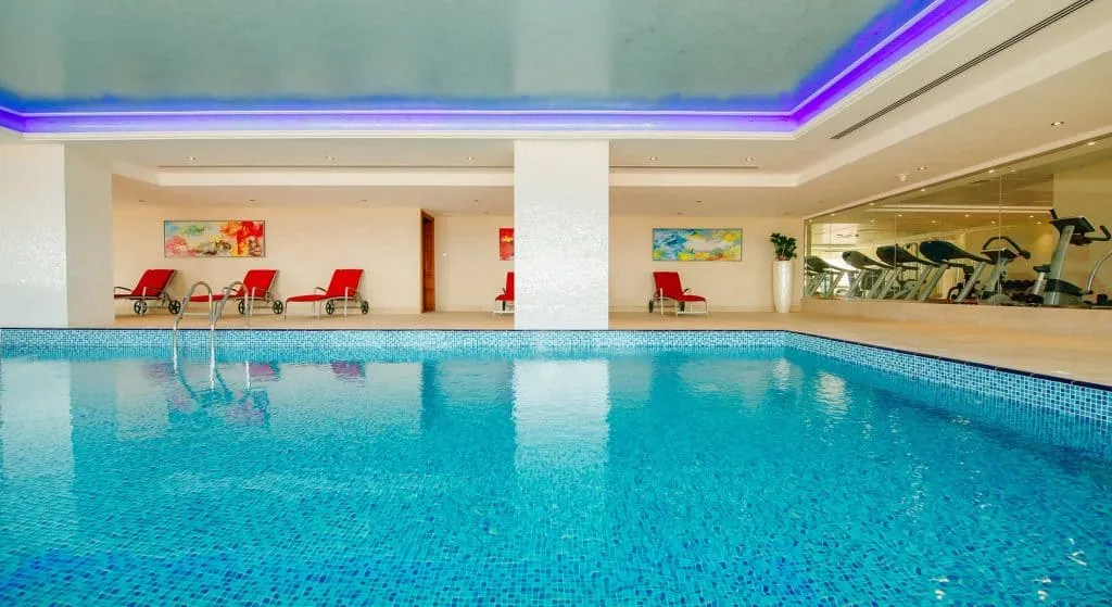 Indoor Pool and Gym Marjan Island Resort & Spa Ras Al Khaimah