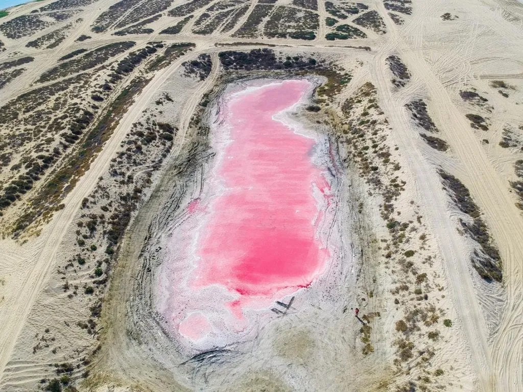 UAE student discovers stunning pink lake in Ras Al Khaimah