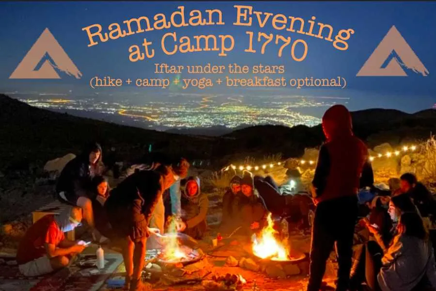 Enjoy Iftar at the highest camp in the UAE
