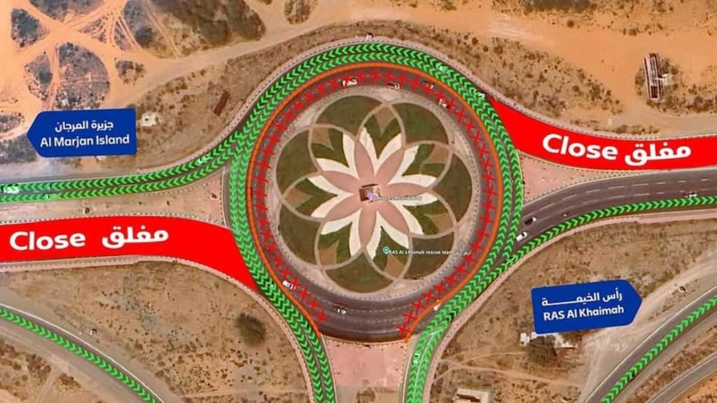 RAK NYE 2024 Traffic Instructions and Road Closure details in Ras Al Khaimah