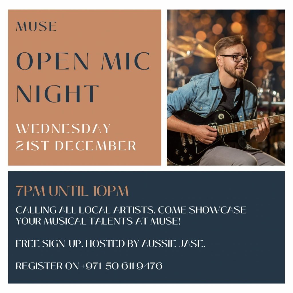 Open Mic Night at Muse Social House