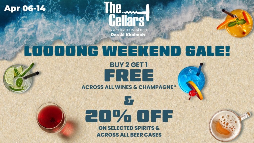 The Looooong Weekend Sale At The Cellars Ras Al Khaimah