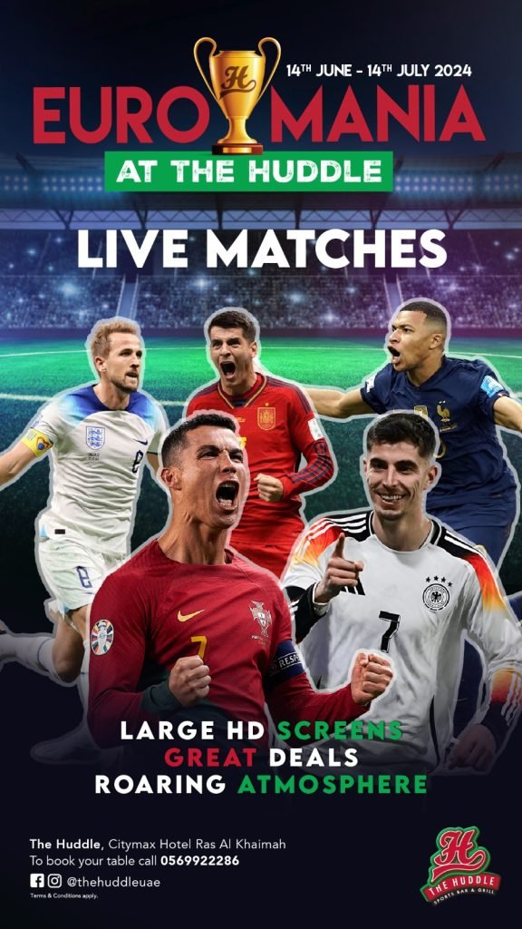 Euro Mania At The Huddle, Citymax Hotel Ras Al Khaimah