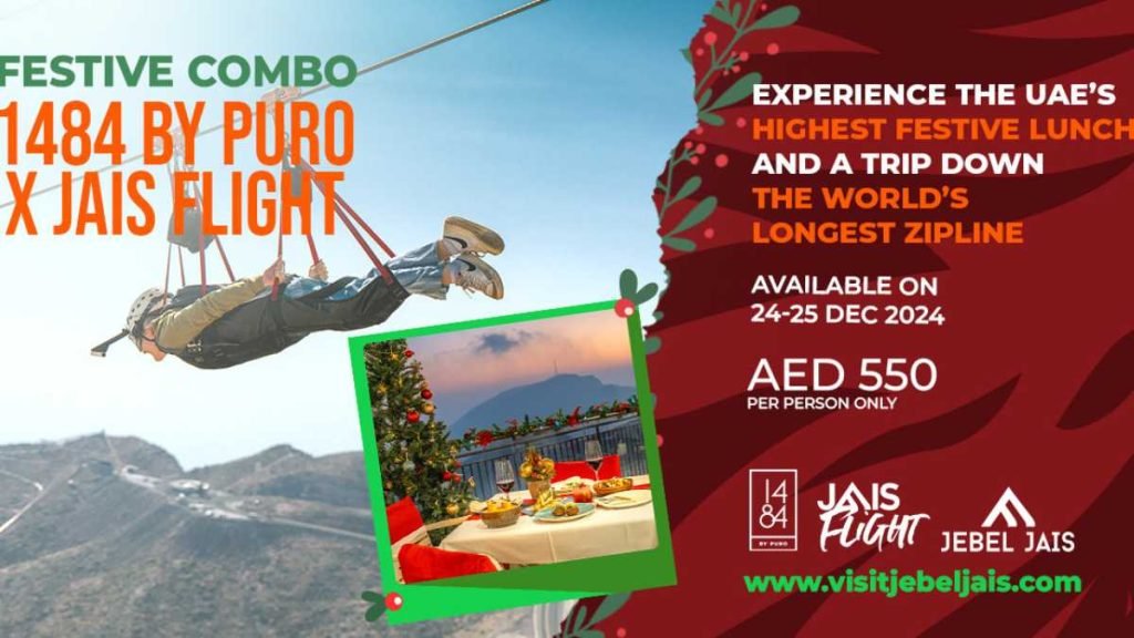 The Ultimate Festive Lunch at 1484 by Puro + Jais Flight Offer