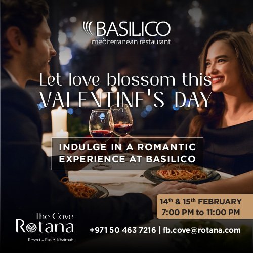 Spend an Unforgettable Valentine’s Day at Cove Rotana Resort Ras Al Khaimah