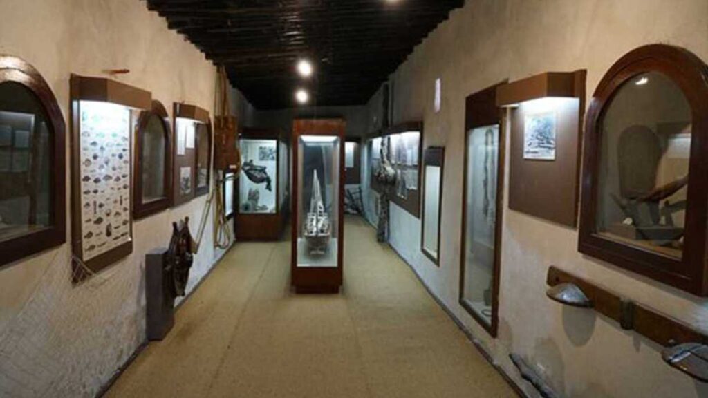 National Museum of Ras Al Khaimah Historic war exhibit