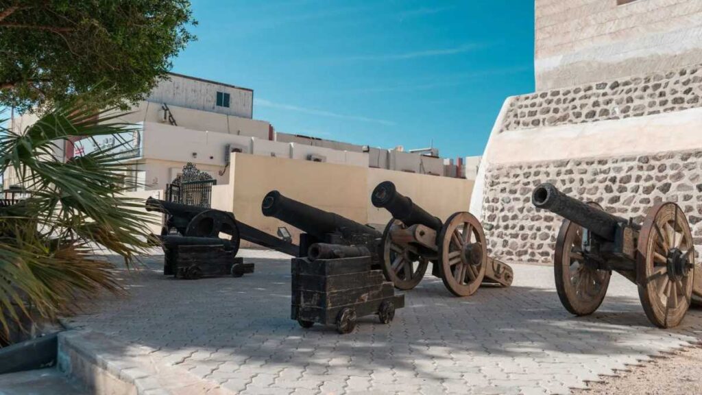 National Museum of Ras Al Khaimah canons