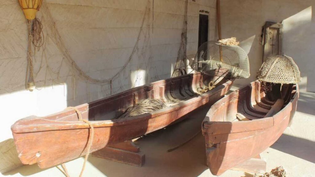 National Museum of Ras Al Khaimah pearl divers boat