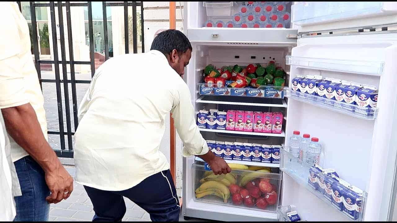 Little Treasure sharing fridge Ras Al Khaimah