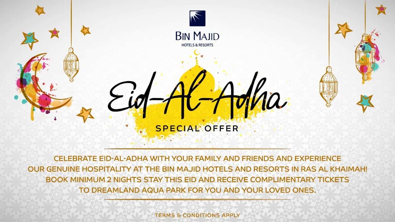 Bin Majid Hotels and Resorts Ras Al Khaimah Eid Al Adha Offer