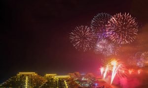 2018 Guinness World Record breaking fireworks in Ras Al Khaimah