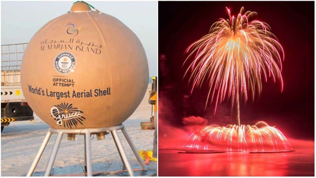 largest-aerial-firework-shell-Fireworks Ras Al Khaimah