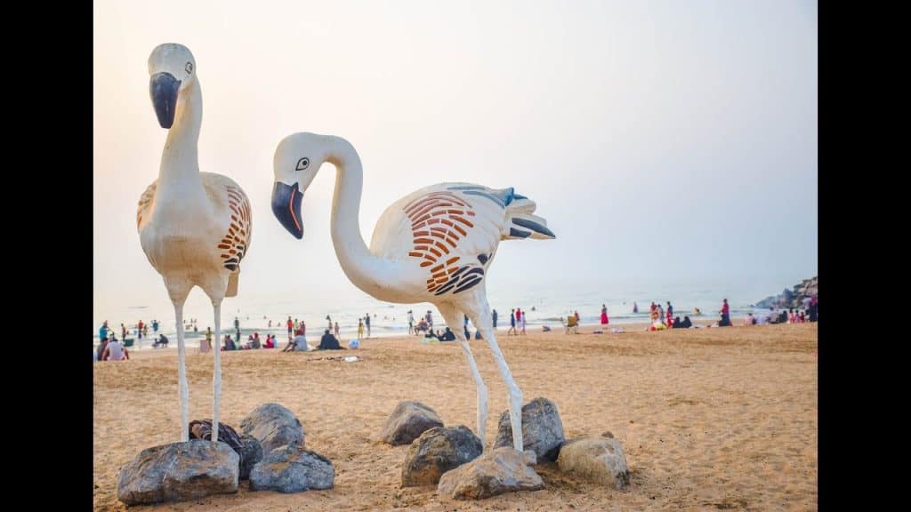 Flamingo or Muairidh Beach of Ras Al Khaimah