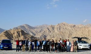ELECTRIC VEHICLE ROAD TRIP TO JEBEL JAIS RAS AL KHAIMH