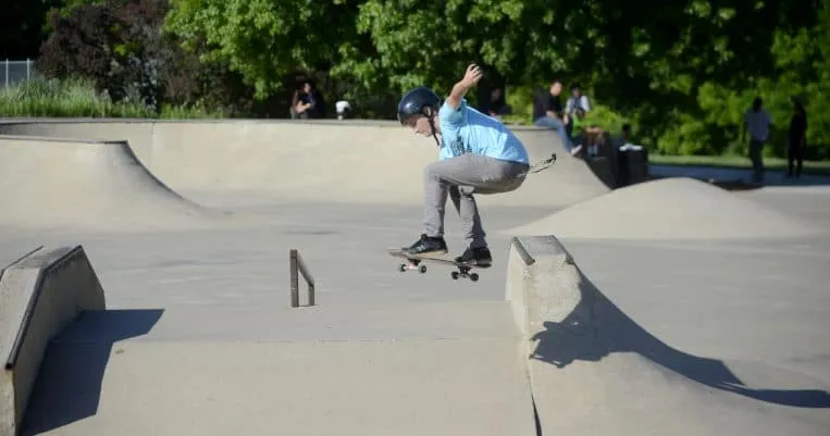 Skateboarding