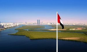 Aerial_view_of_RAK_City_from_Al_Qawasim_Corniche_flagpole wow-rak ras al khaimah