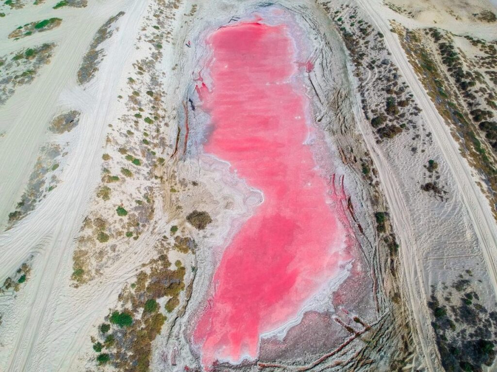 UAE student discovers stunning pink lake in Ras Al Khaimah