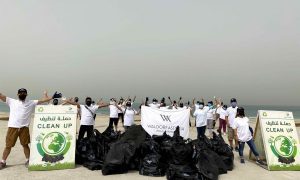 waldorf astoria pink lake clean up