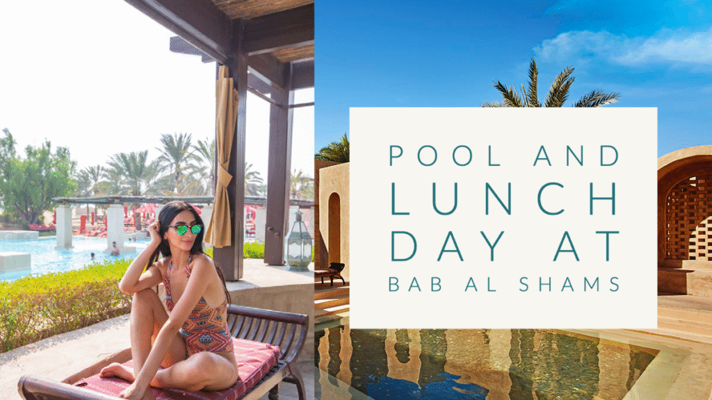 bab al shams pool day