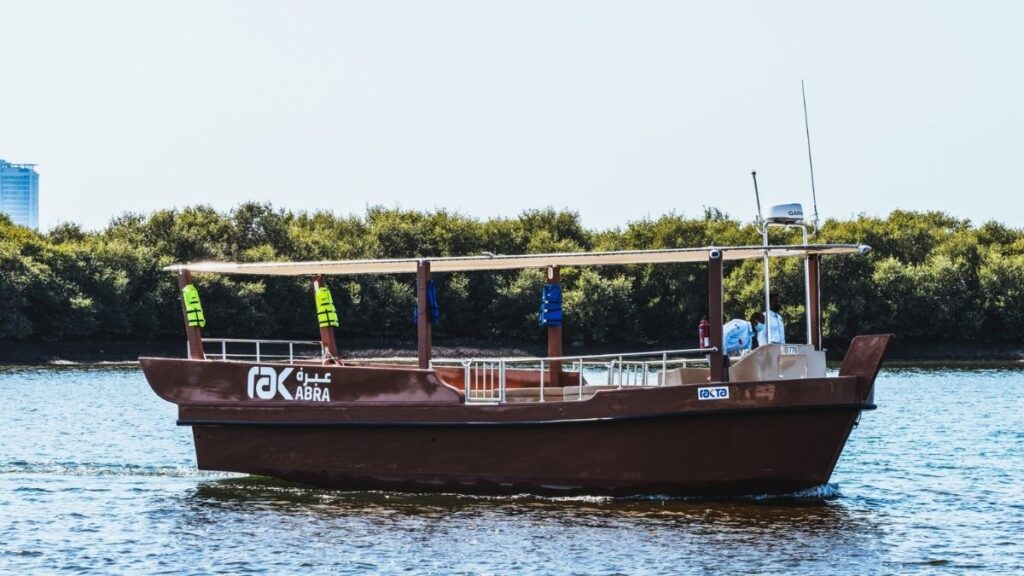 RAKTA launches Abra Service for a trip in Ras Al Khaimah's Creek