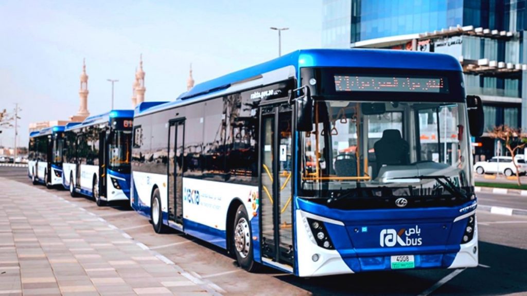 Ras Al Khaimah Transport Authority (RAKTA) starts an internal bus service