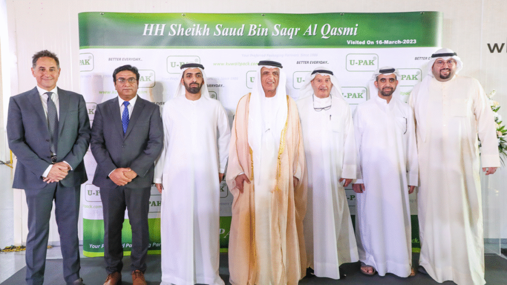 RAK Ruler visits U-PAK Industries’ expanded facility at RAKEZ