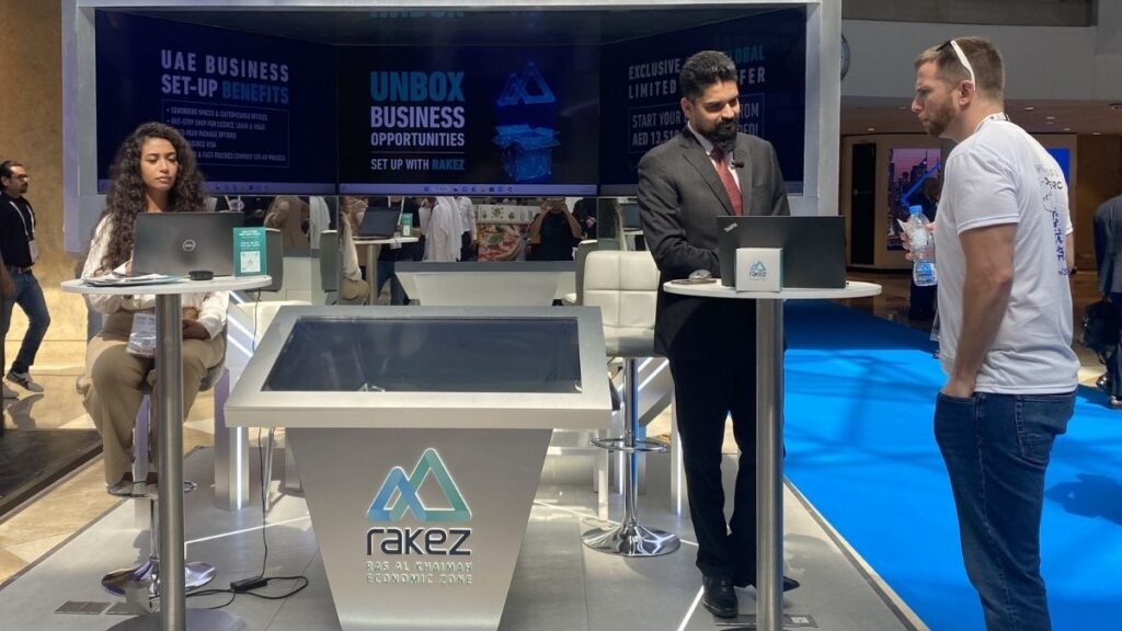 RAKEZ's Stand at GITEX Global 2023