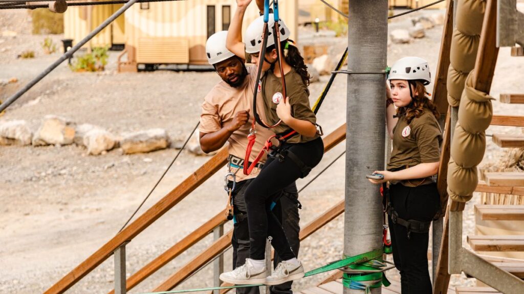 Bear Grylls Winter Camp in Ras Al Khaimah