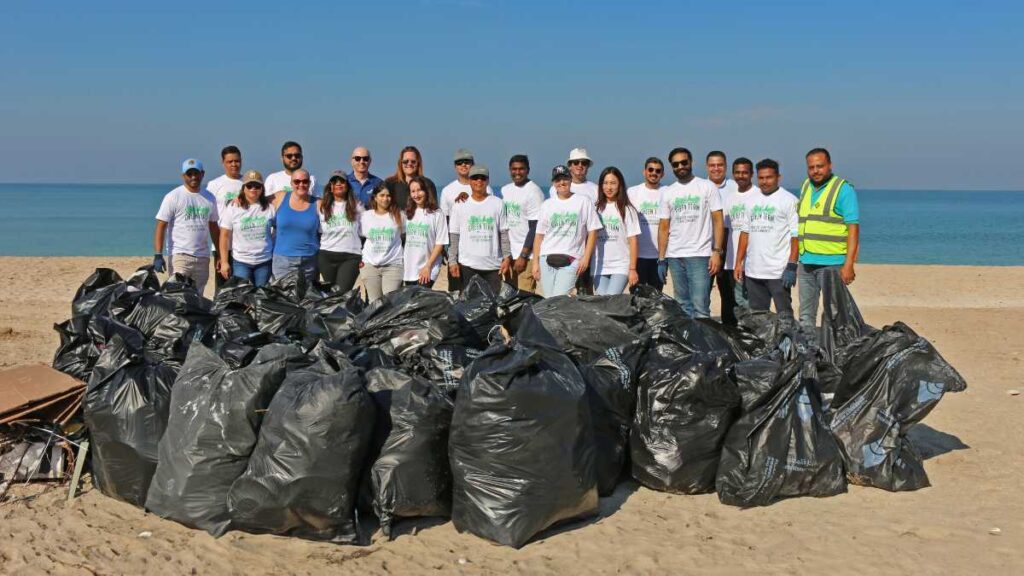 RAK Leisure and Safarak's Al Hamra Beach Cleanup Revolution