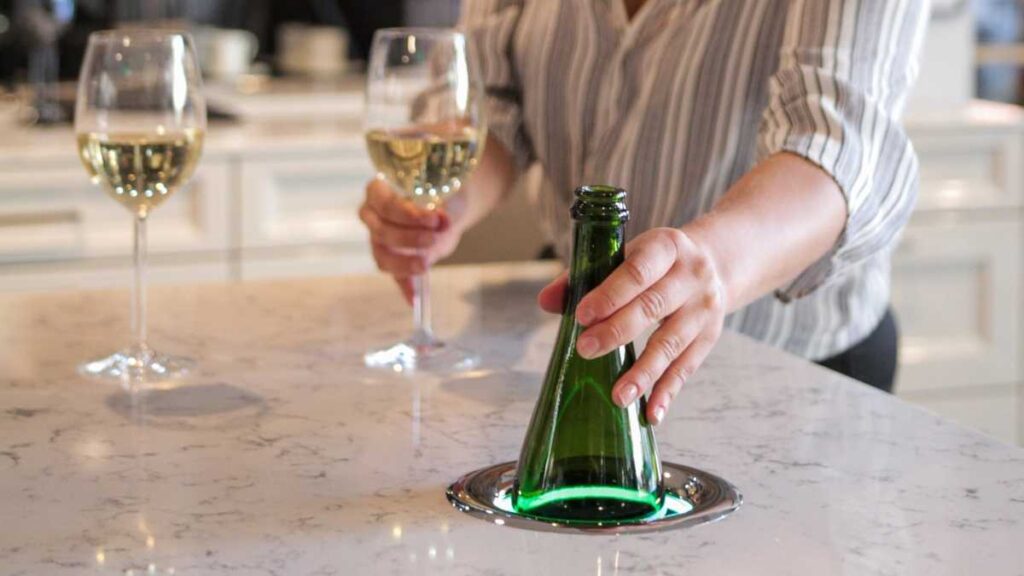 Countertop Built-In Electronic Bottle Chiller