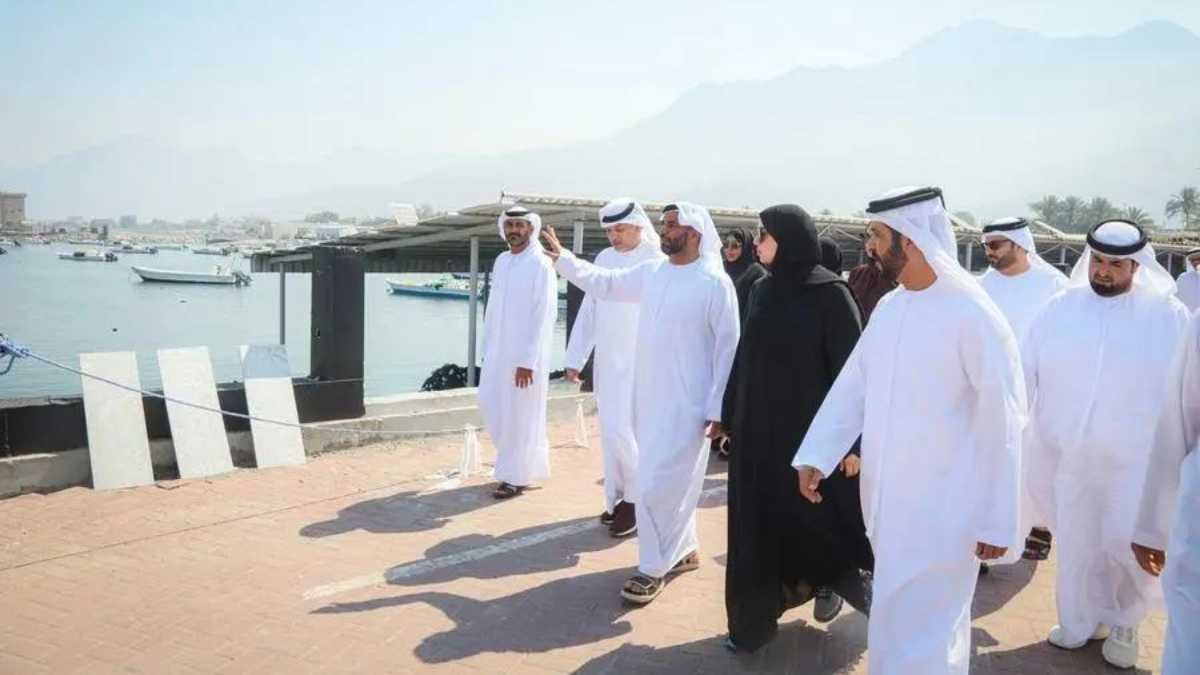 HE Dr. Amna Al Dahak oversees development and rehabilitation of Ghalilah Fishing Port in Ras Al Khaimah