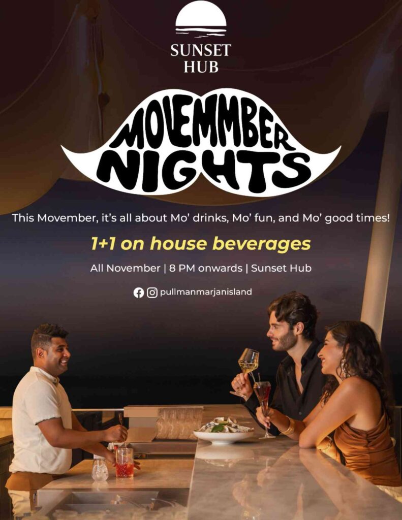 Irresistable Offers at Sunset Hub at Pullman Resort Al Marjan Island