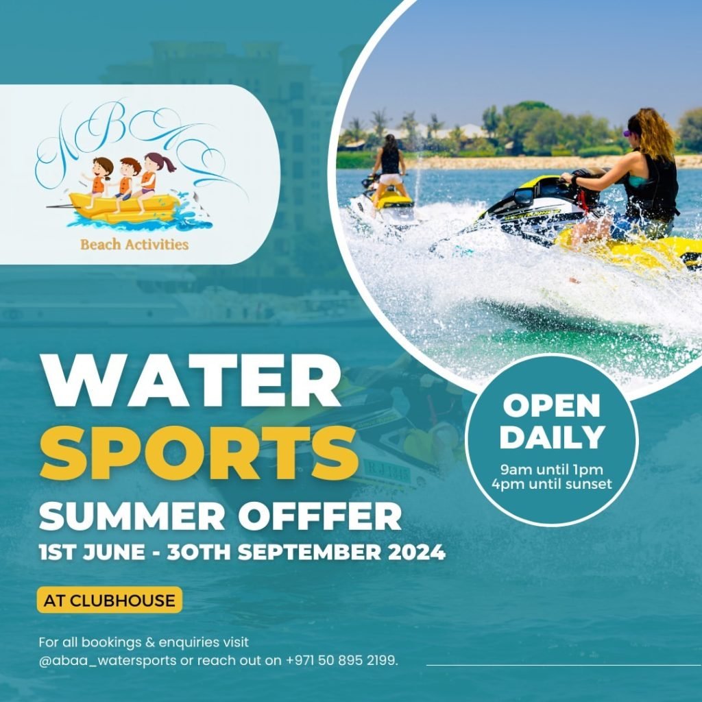 Water Sports Summer Offer at Clubhouse Al Hamra Waterfront Ras Al Khaimah