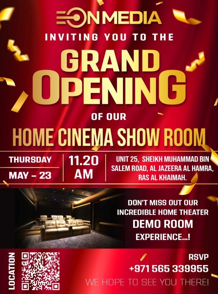 Nmedia's Grand Opening of the Home Cinema Showroom!