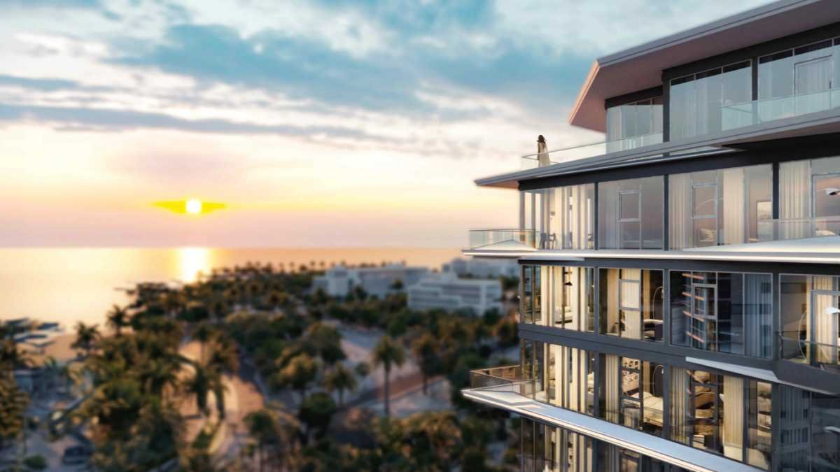 ‘EDGE’, a Yacht-inspired Waterfront Residential Tower on Raha Island at Mina Al Arab