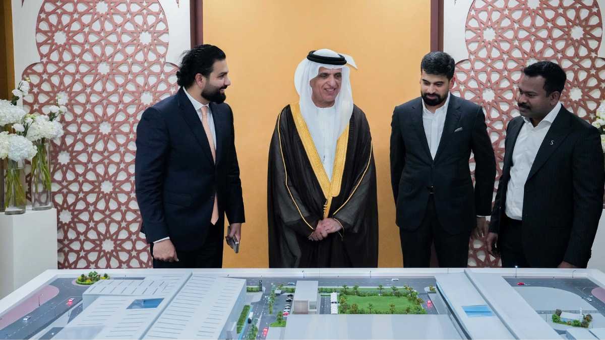 Sheikh Saud's Momentous Inauguration of Sobha Modular Industries!