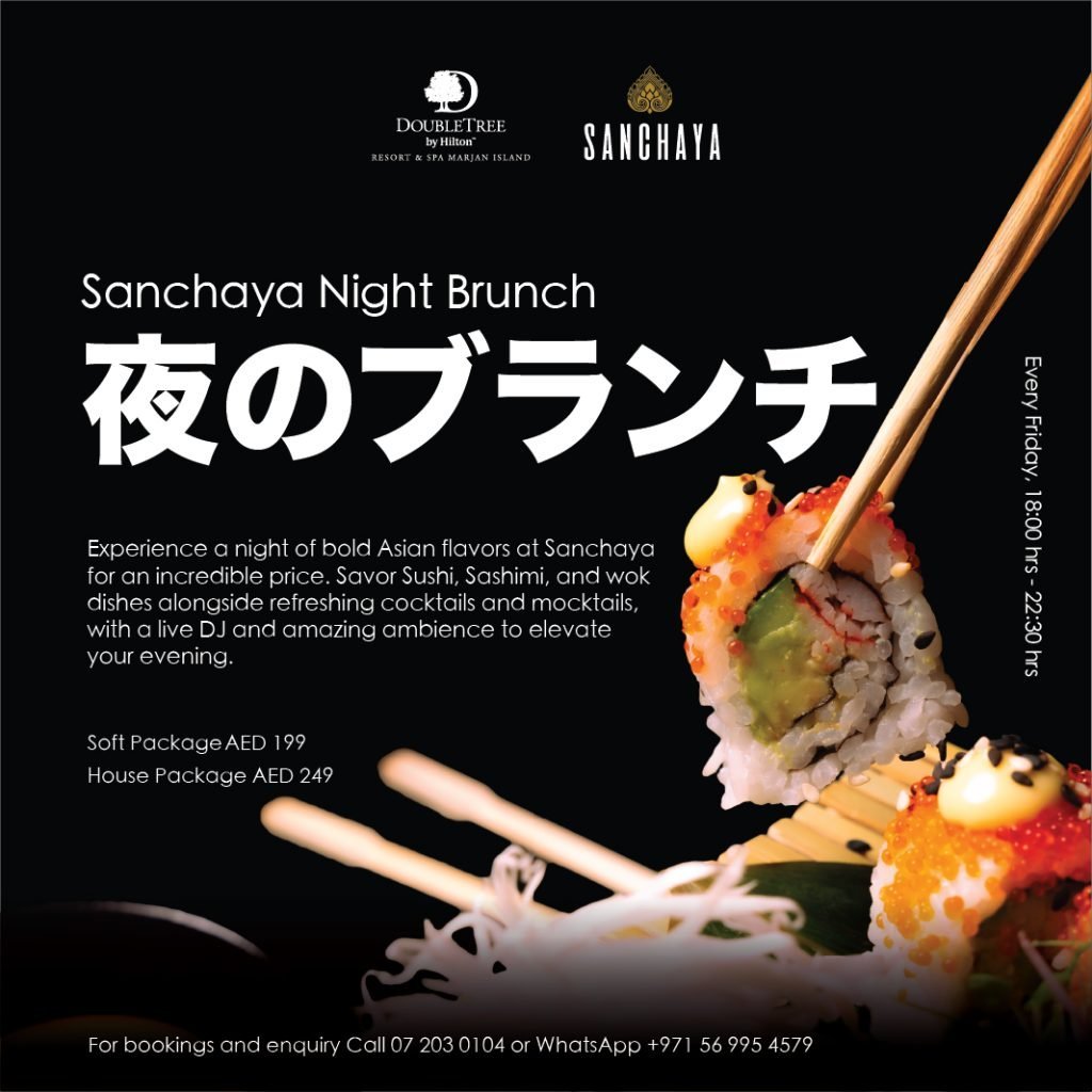 Offers at Sanchaya: Asian Cuisine Restaurant in Ras Al Khaimah