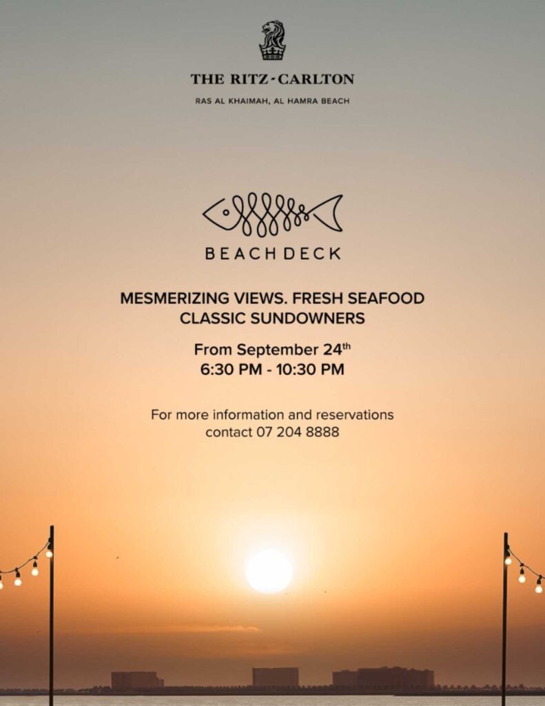 Shore House, an Island-inspired Restaurant in Ras Al Khaimah