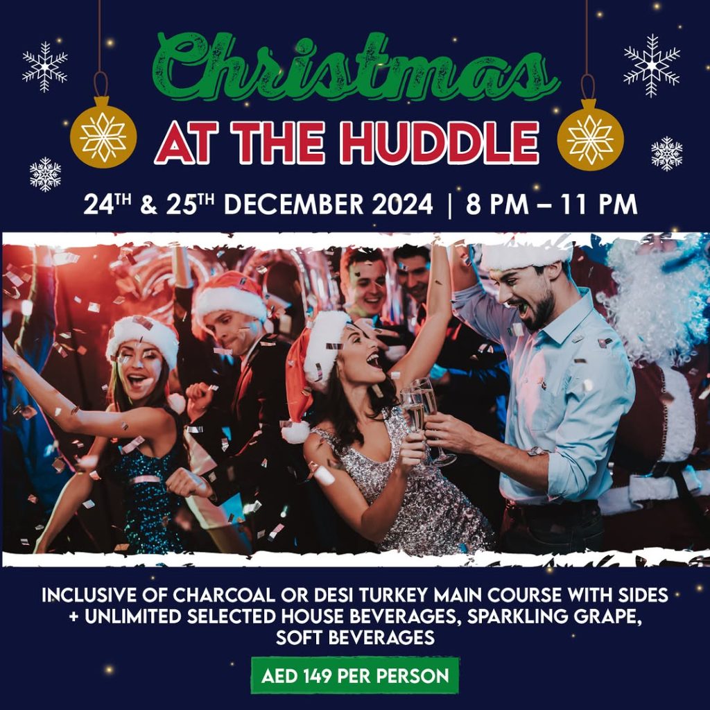 Celebrate Christmas at The Huddle RAK!