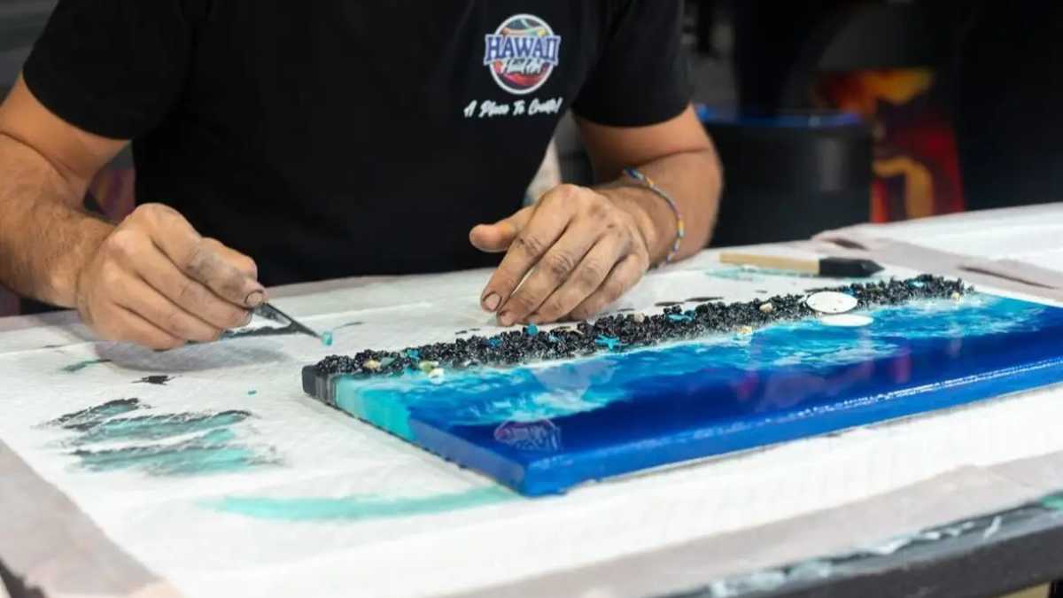 Beach Resin Art Workshop