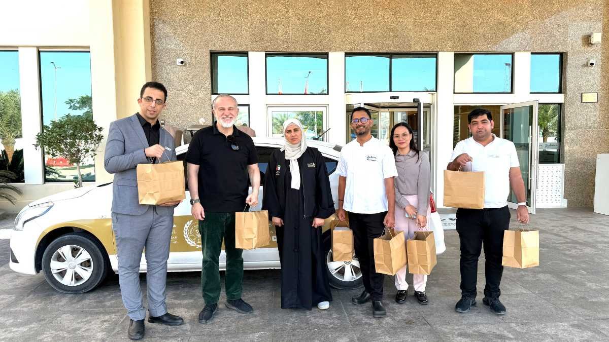 Radisson Resort Ras Al Khaimah Donates Food Boxes to Saqer Charity Foundation