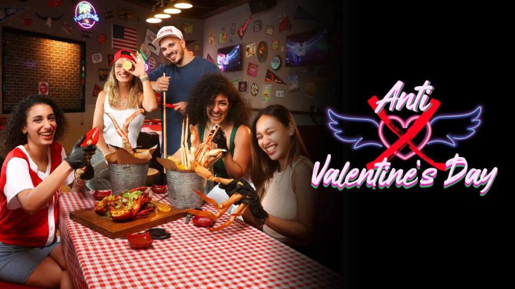 CLAW BBQ Hampton by Hilton Marjan Island's Anti-Valentine's Party of the Year