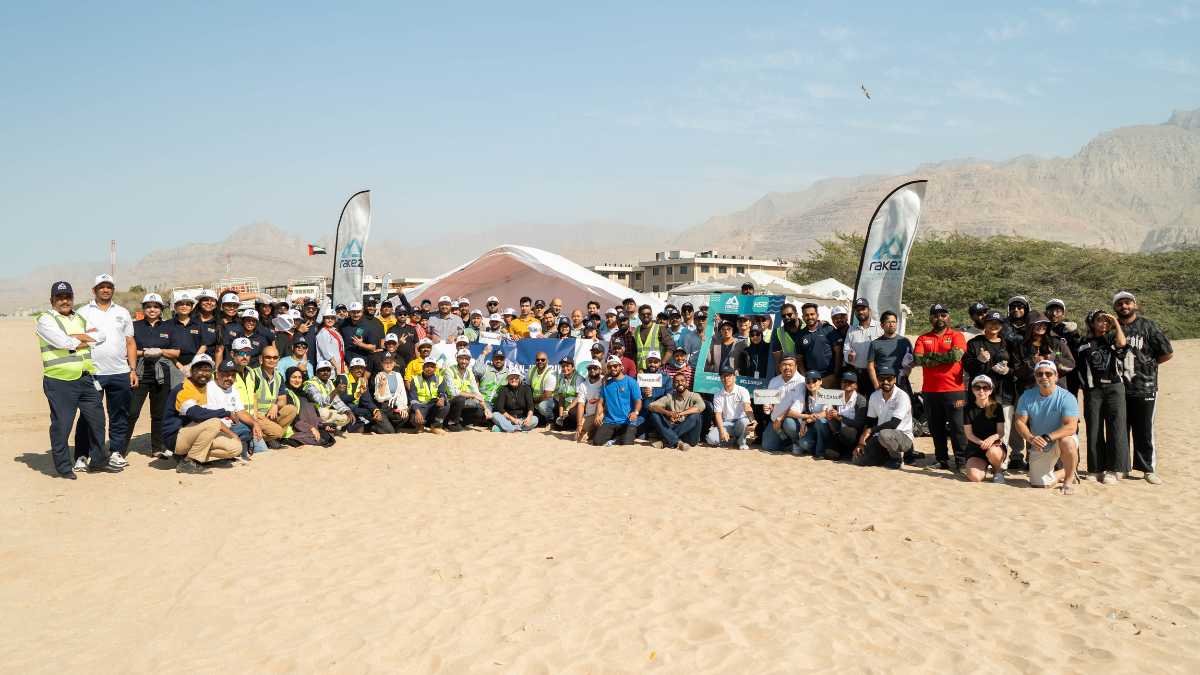 RAKEZ Champions Sustainability with Annual Beach Clean-Up