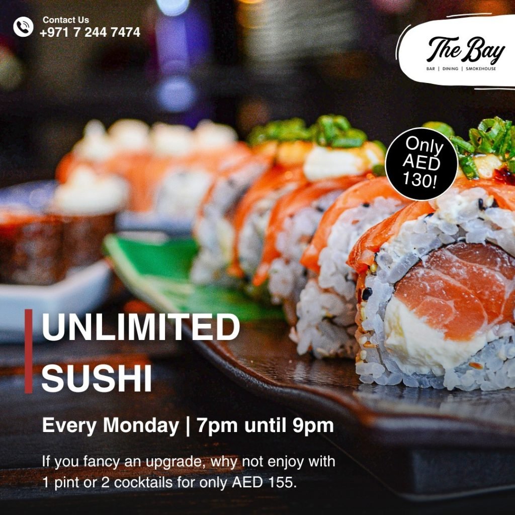 Unlimited Sushi Night at The Bay!