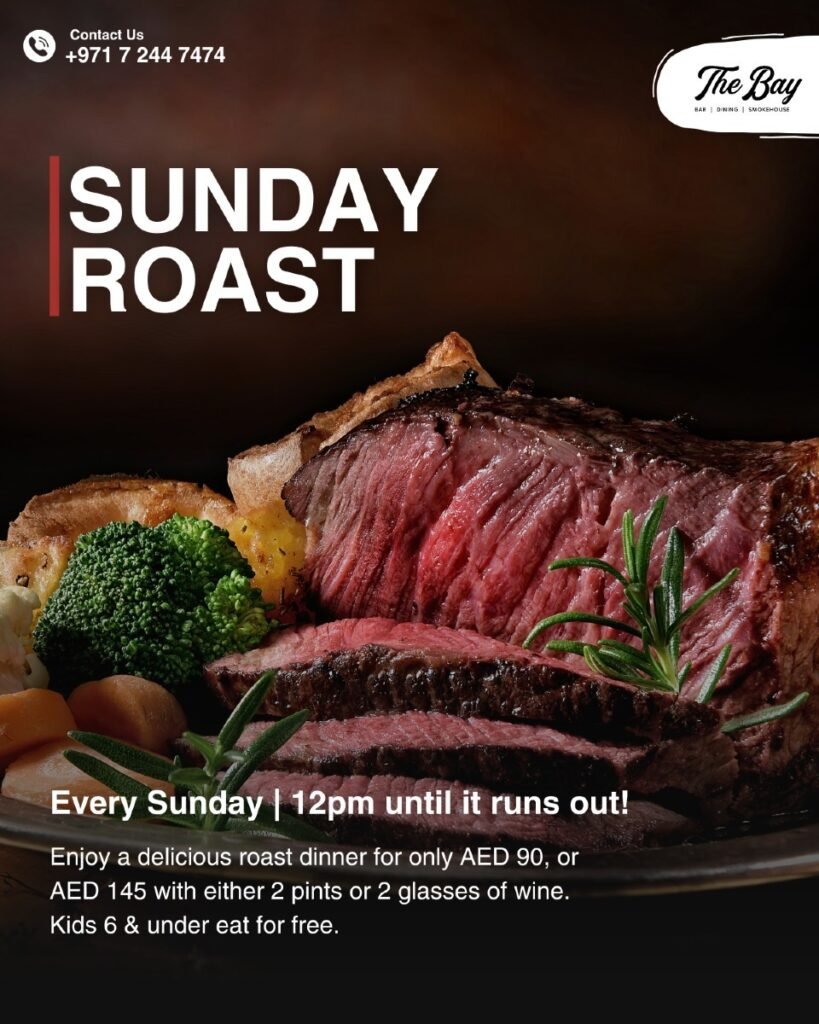 Sunday Roast at The Bay