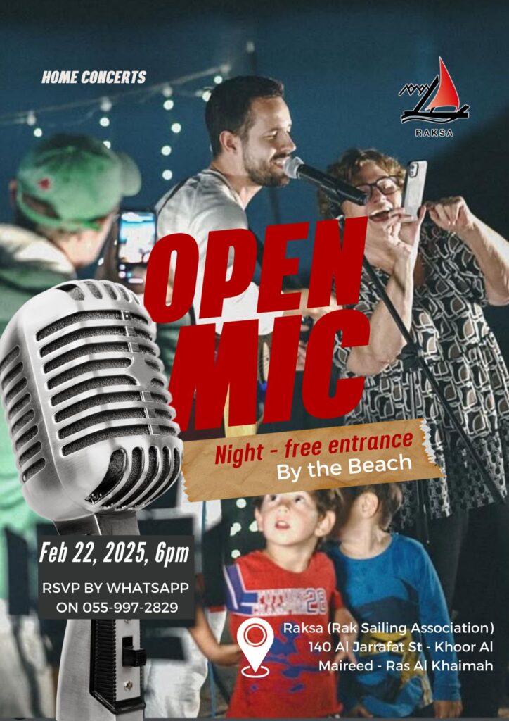 Open Mic Night by the Beach