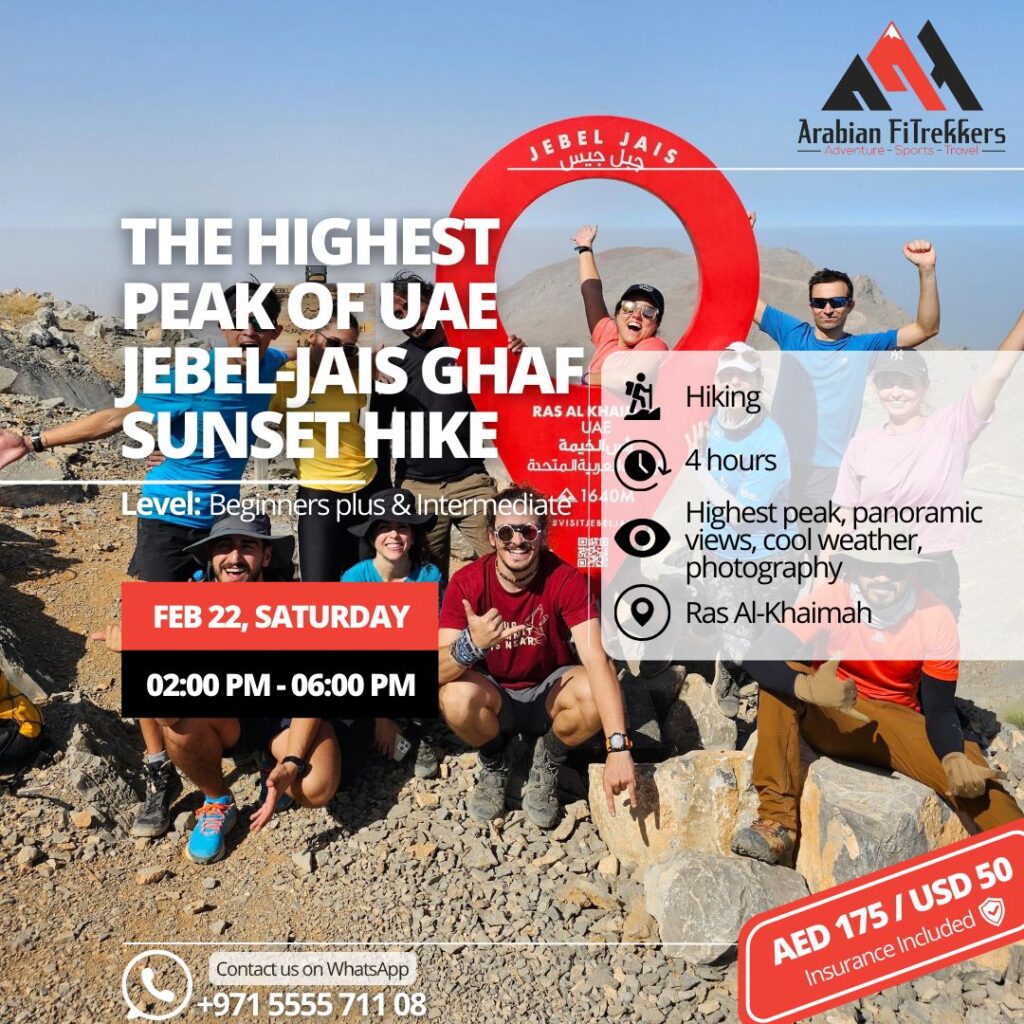 Jebel Jais Ghaf Sunset Hike
