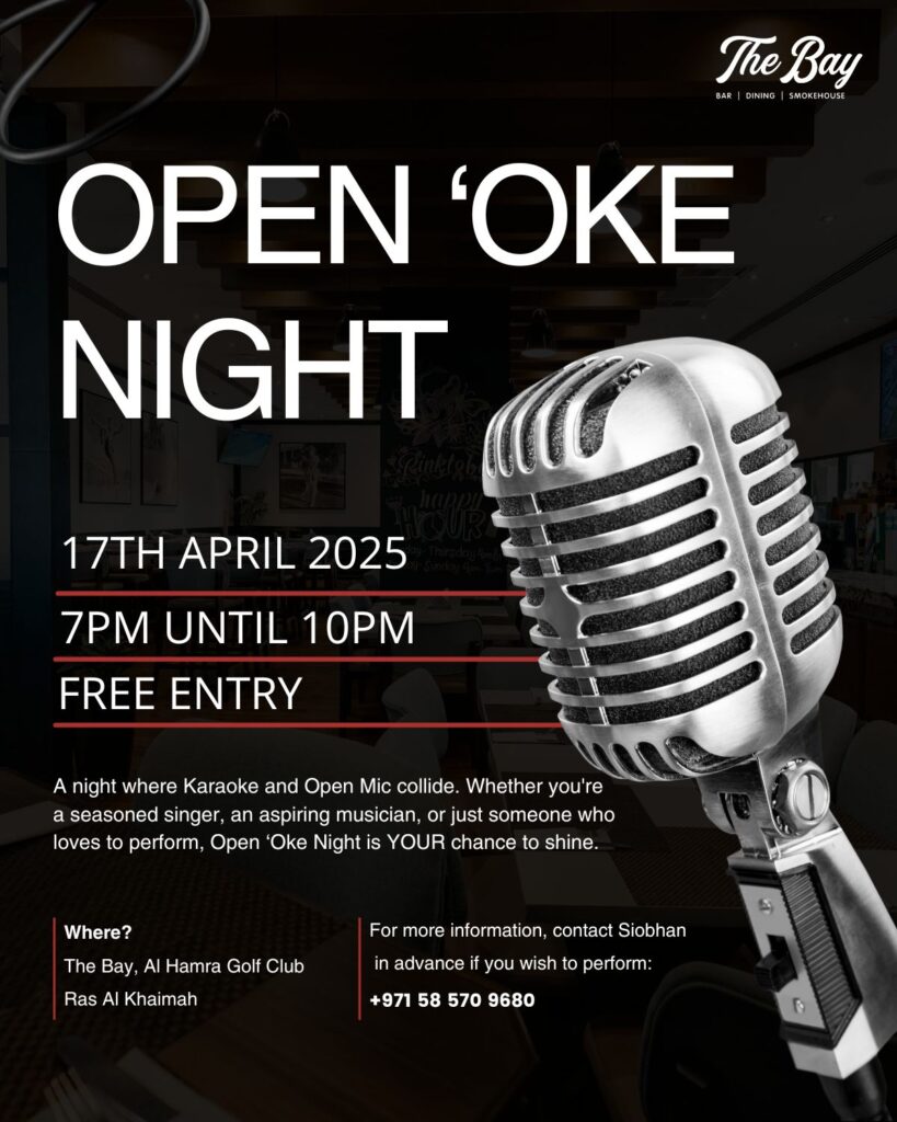 OPEN 'OKE NIGHT at The Bay